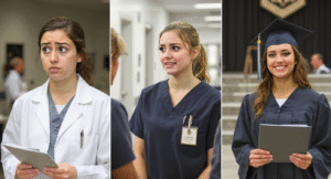 Career progression timeline for nursing courses UK students: from first-year anxiety to confident graduate nurse qualification