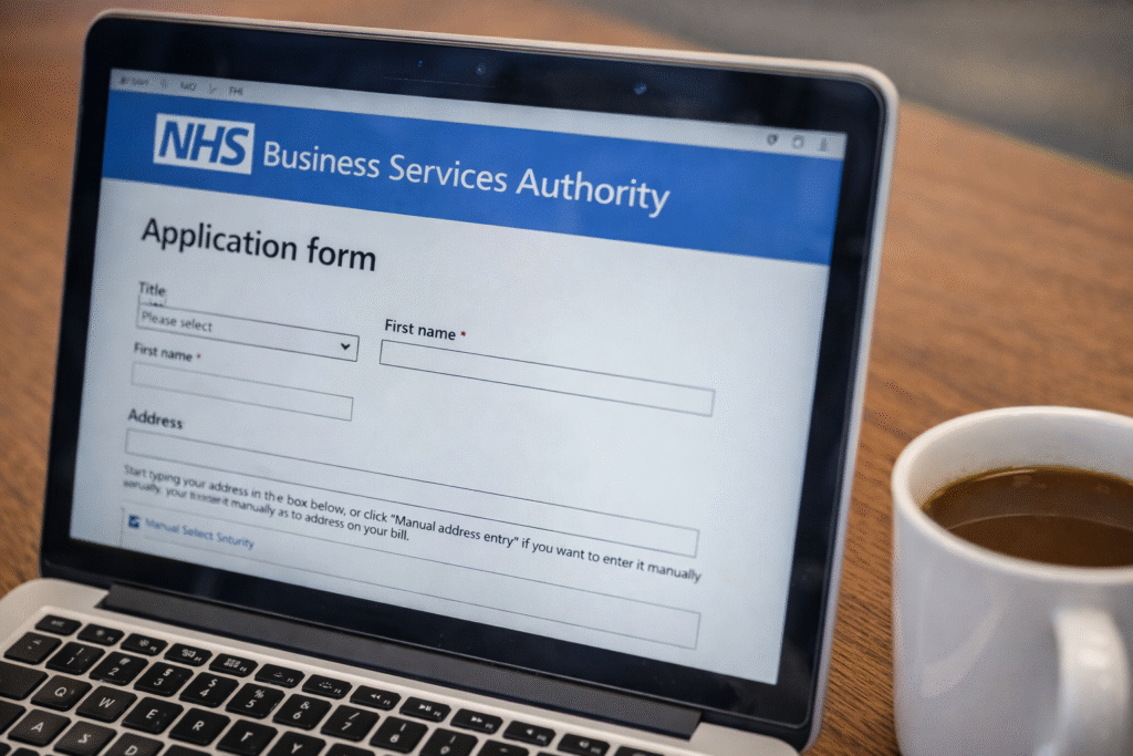 NHSBSA NHS Learning Support Fund online application — non-repayable grant for UK nursing students