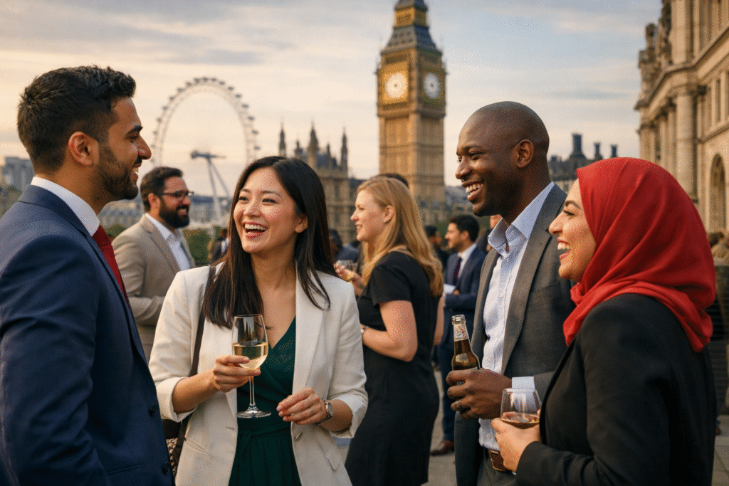 Chevening scholarship international student alumni networking event London UK