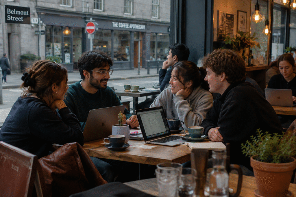 International students living in Aberdeen UK — student life Aberdeen universities